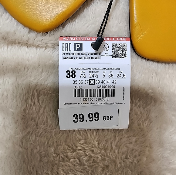 Zara Women's Heeled Mules - Picture 5 of 5